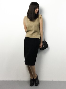 「LE JUN（ルジュン）のアイテム（スカート）」を使った、Mirei❤︎さん（レディース・162cm）の春コーディネート