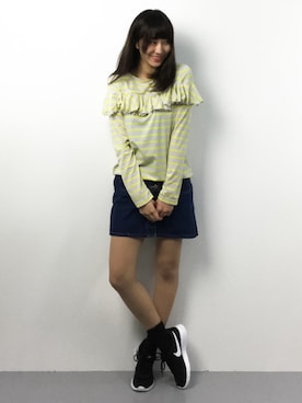 Mirei❤︎さん（レディース・162cm）の春コーディネート