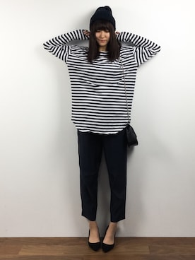 「LOWY（ロヴィ）のアイテム」を使った、Mirei❤︎さん（レディース・162cm）の春コーディネート