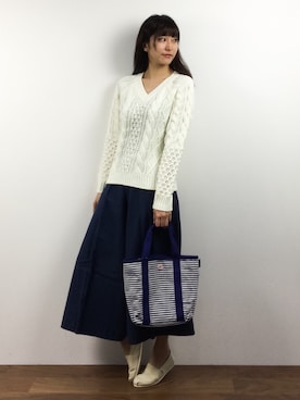 Mirei❤︎さん（レディース・162cm）の春コーディネート