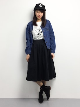 Mirei❤︎さん（レディース・162cm）の春コーディネート