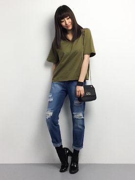 Mirei❤︎さん（レディース・162cm）の春コーディネート