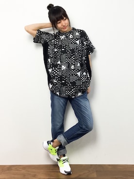 Mirei❤︎さん（レディース・162cm）の春コーディネート