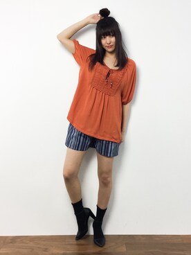 Mirei❤︎さん（レディース・162cm）の春コーディネート