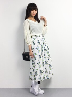 Mirei❤︎さん（レディース・162cm）の春コーディネート