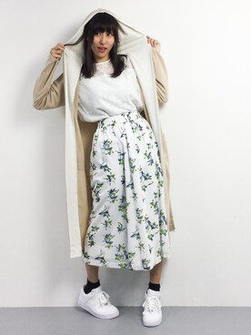 Mirei❤︎さん（レディース・162cm）の春コーディネート