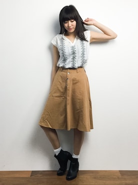 Mirei❤︎さん(レディース・162cm)の春コーディネート