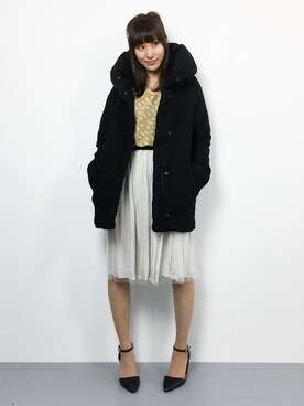 「AZUL by moussy（アズールバイマウジー）のアイテム（その他アウター）」を使った、Mirei❤︎さん（レディース・162cm）の春コーディネート