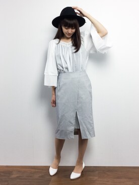 Mirei❤︎さん（レディース・162cm）の春コーディネート