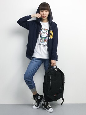 Mirei❤︎さん（レディース・162cm）の春コーディネート