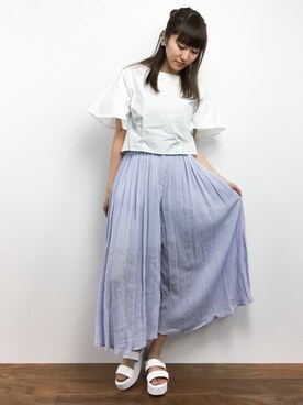 Mirei❤︎さん（レディース・162cm）の春コーディネート