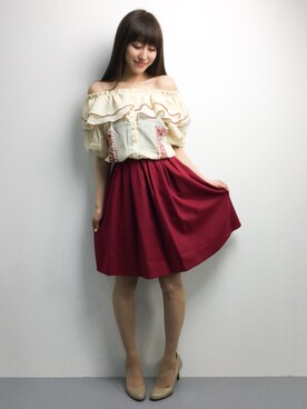 Mirei❤︎さん（レディース・162cm）の春コーディネート