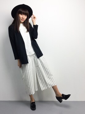 「AZUL by moussy（アズールバイマウジー）のアイテム（その他アウター）」を使った、Mirei❤︎さん（レディース・162cm）の春コーディネート