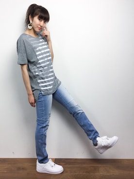Mirei❤︎さん（レディース・162cm）の春コーディネート