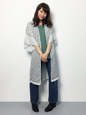 Mirei❤︎さん（レディース・162cm）の春コーディネート