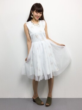 「Lulud（ルルド）のアイテム」を使った、Mirei❤︎さん（レディース・162cm）の春コーディネート