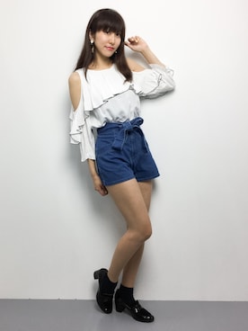 Mirei❤︎さん（レディース・162cm）の春コーディネート