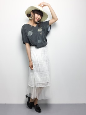 Mirei❤︎さん（レディース・162cm）の春コーディネート