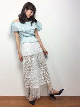 Mirei❤︎さん（レディース・162cm）の春コーディネート