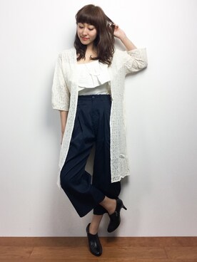 Mirei❤︎さん（レディース・162cm）の春コーディネート