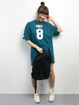 Mirei❤︎さん（レディース・162cm）の夏コーディネート