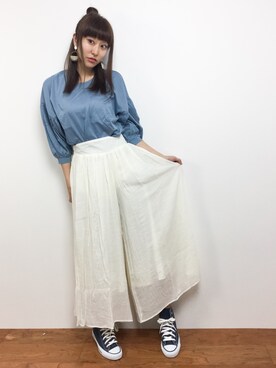 Mirei❤︎さん（レディース・162cm）の夏コーディネート