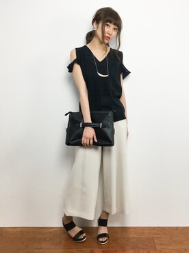 「Callipigia（カッリピージャ）のアイテム」を使った、Mirei❤︎さん（レディース・162cm）の夏コーディネート