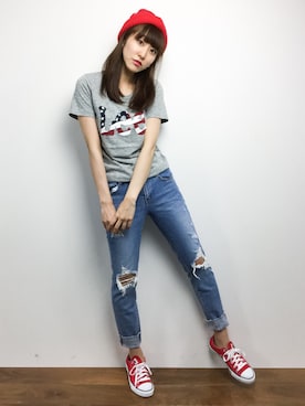 Mirei❤︎さん(レディース・162cm)の夏コーディネート