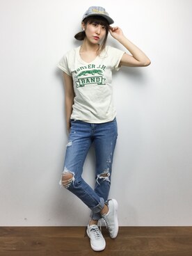 Mirei❤︎さん(レディース・162cm)の夏コーディネート