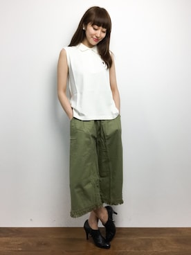 Mirei❤︎さん(レディース・162cm)の夏コーディネート