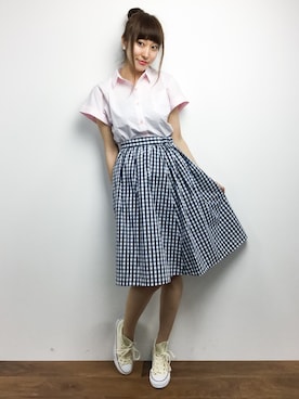 Mirei❤︎さん（レディース・162cm）の夏コーディネート