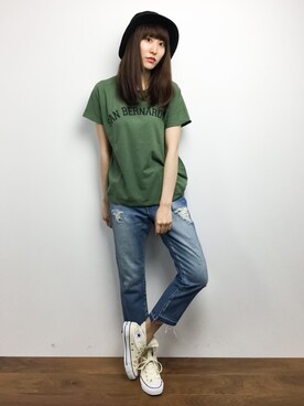 Mirei❤︎さん(レディース・162cm)の夏コーディネート