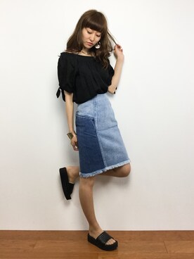 Mirei❤︎さん（レディース・162cm）の夏コーディネート