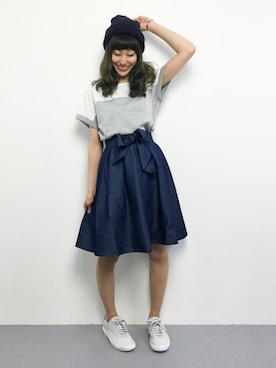 Mirei❤︎さん(レディース・162cm)の夏コーディネート