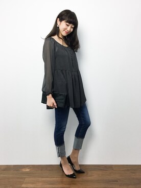 Mirei❤︎さん(レディース・162cm)の夏コーディネート