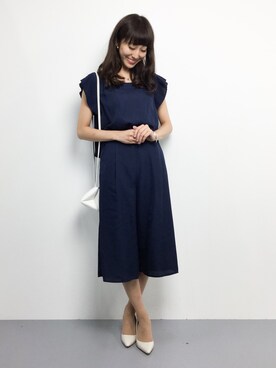 「MISCH MASCH（ミッシュマッシュ）のアイテム（つなぎ/オールインワン）」を使った、Mirei❤︎さん（レディース・162cm）の夏コーディネート