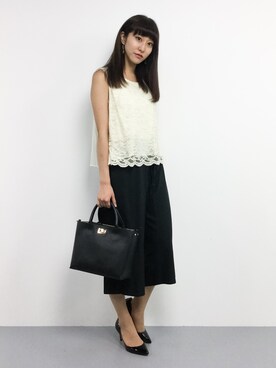 「ivory court（アイボリーコート）のアイテム（ショルダーバッグ）」を使った、Mirei❤︎さん（レディース・162cm）の夏コーディネート