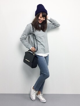 「Ameri（アメリ）のアイテム（パンツ）」を使った、Mirei❤︎さん（レディース・162cm）の夏コーディネート