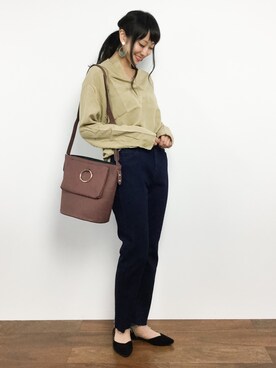 Mirei❤︎さん(レディース・162cm)の秋コーディネート