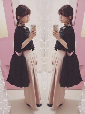 「チョーカー」｜kasumi***さん（レディース・161cm）の秋コーディネート