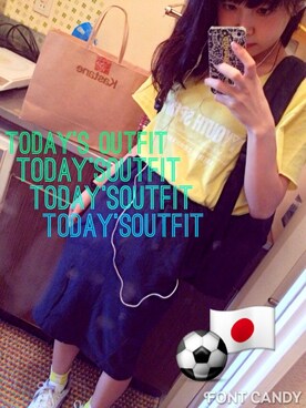 Harukaさん（レディース・153cm）の夏コーディネート