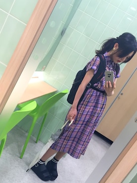 「アイテム（ピアス（片耳用））」を使った、Harukaさん（レディース・153cm・20代）の夏コーディネート
