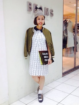 sakiさん（レディース・158cm）の春コーディネート