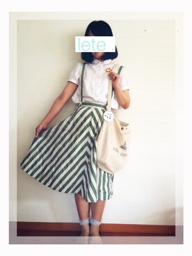 と だ な つ みさんのコーディネート