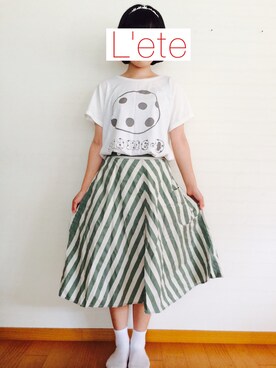 と だ な つ みさんのコーディネート