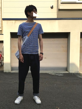 UTさん（メンズ・185cm）の夏コーディネート