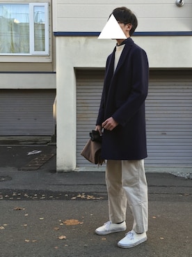 YAECAのチェスターコートを使った人気ファッションコーディネート - WEAR