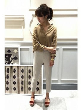 Mayuさん（レディース・159cm）の夏コーディネート