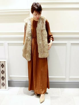 Mayuさん（レディース・159cm）の秋コーディネート