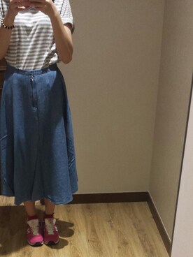 「GLOBAL WORK（グローバルワーク）のアイテム（ワンピース/ドレス）」を使った、Albee wanさん（メンズ・175cm）の夏コーディネート